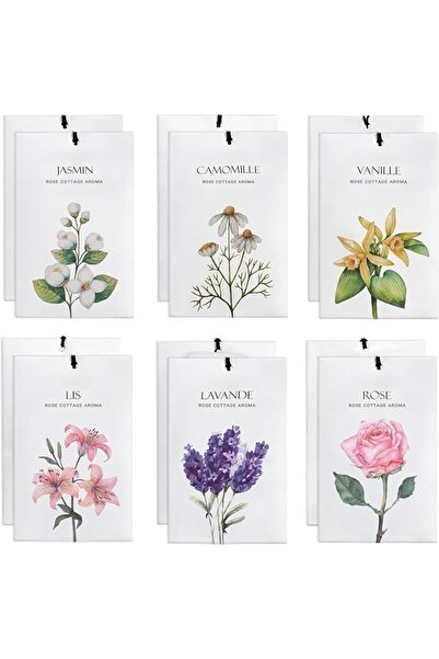 Alybrol Sachets for Drawers and Closets,12Pcs Closet Air Fresheners Sachet Sc...