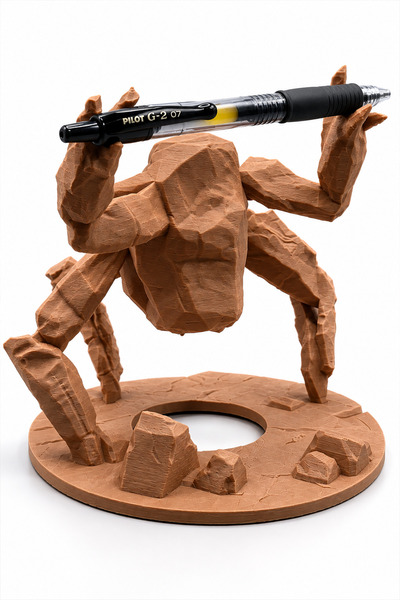 Generic Brand Alien Rocky Figured Pen Holder and Desk Organizer – Organizer &...
