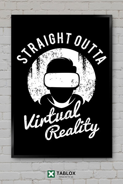 TABLOX Αφίσα VR Virtual Reality Gaming Player με εικονική πραγματικότητα, Δια...