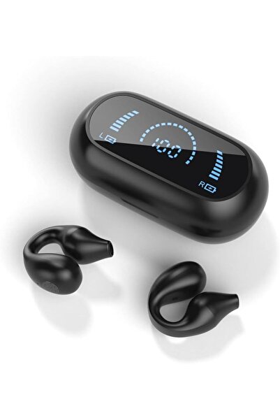 ALMEKAQUZ Ear Clip Headphone Open Ear Headphones,Wireless Bluetooth Earbuds, ...