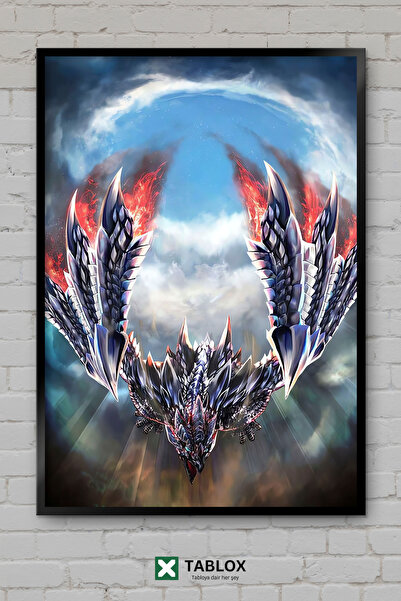 TABLOX Monster Hunter World Game Monster Hunter Frame Appearance Διακοσμητικό...