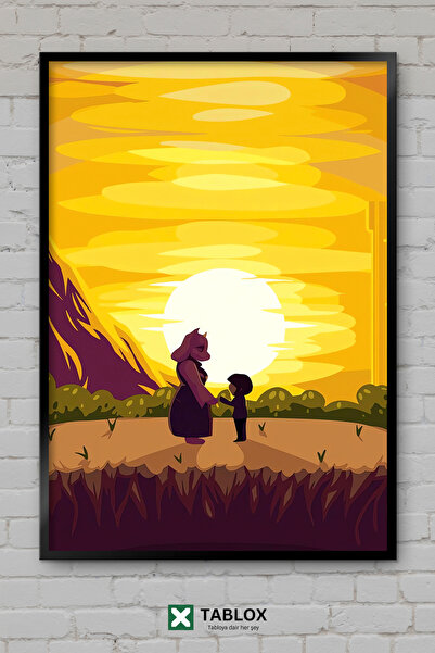 TABLOX Undertale Game Art Art Pixel Αφίσα Τοίχου με Πλαίσιο Διακοσμητικό Πίνα...
