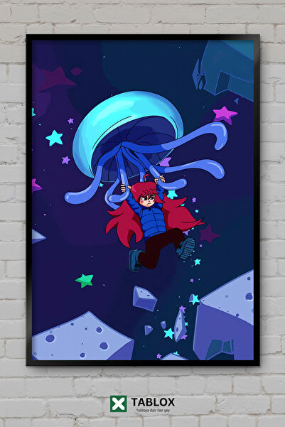 TABLOX Πλατφόρμα παιχνιδιών Celeste Game Adventure Indie Mountain Frame View ...