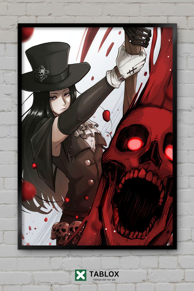TABLOX Guilty Gear Strive Fighting Game Αφίσα παιχνιδιού μάχης με κορνίζα Δια...
