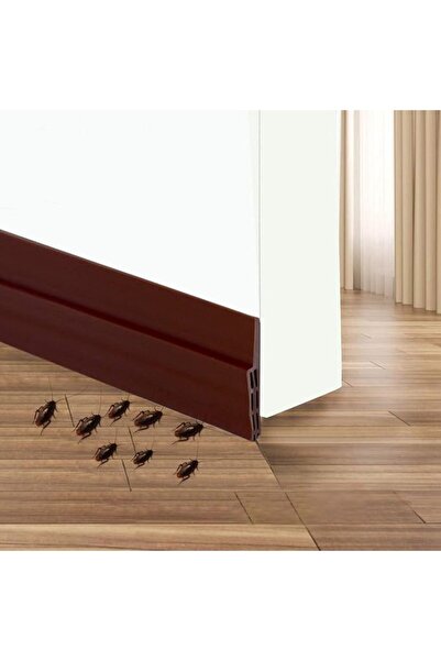 ALMEKAQUZ Door Draft Stopper, TPE Material Soft and Durable, Self-Adhesive Bo...