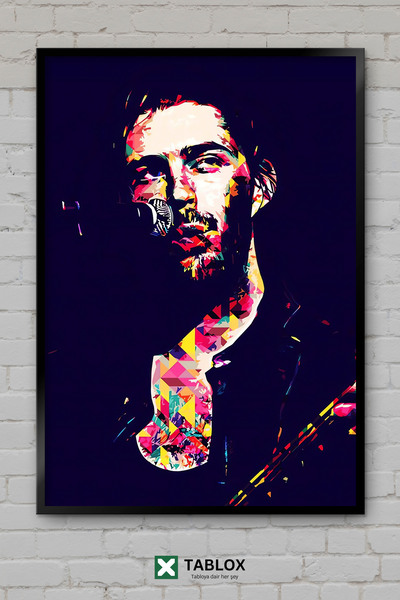 TABLOX Hozier Singer Μουσικός Τραγουδιστής Φολκ Μουσική Άλμπουμ Συναυλία Διακ...