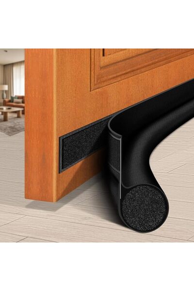 TERRIFI Door Draft Stopper for Under Door Draft Blocker and Weather Stripping...