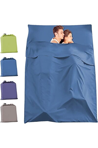 GENERAL Sleeping Bag Liner Travel Camping Sheet Lightweight Hotel Sheet Compa...