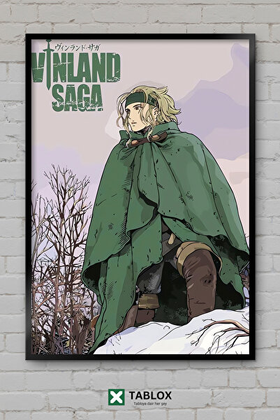 TABLOX Vinland Saga Anime Manga Πολεμιστής Βίκινγκ Πλαίσιο Χαρακτήρων με Εμφά...