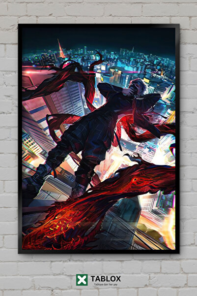 TABLOX Tokyo Ghoul Anime Manga Αφίσα με χαρακτήρες και σκηνικά, Διακοσμητικός...