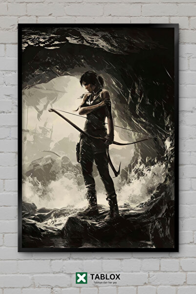 TABLOX Rise Of The Tomb Raider Παιχνίδι Παιχνίδι Action Game Αφίσα με εμφάνισ...