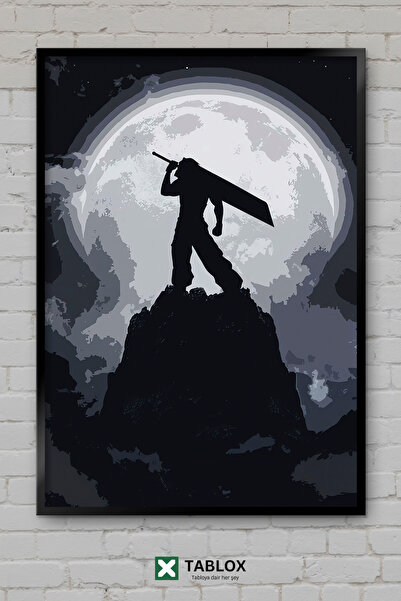 TABLOX Moon Fight Παιχνίδι Μάχης στο Φεγγάρι, Διακοσμητικός πίνακας MDF με εμ...
