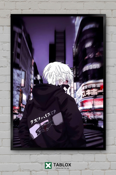 TABLOX Tokyo Ghoul Anime Manga Αφίσα με χαρακτήρες και σκηνικά, Διακοσμητικός...