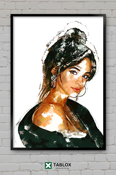 TABLOX Camila Cabello Pevačica Pevačica Pop Muzika Portret Okvir Izgled Dekor...