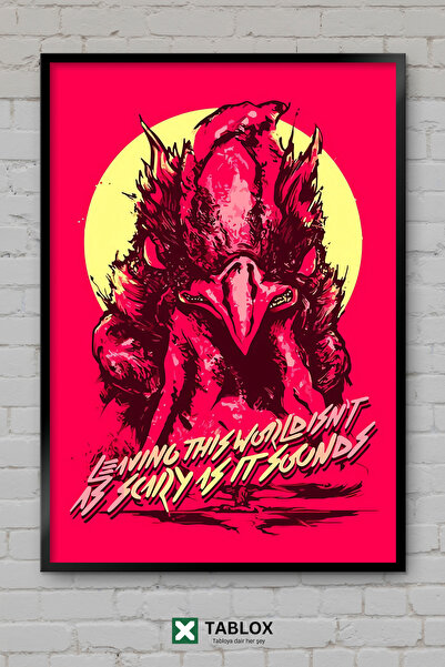 TABLOX Hotline Miami Video Game Retro Action Neon Poster Frame Look Decorativ...
