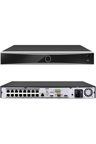 HIKVASION DS-7616NXI-K2/16P 16 Channel 4K 16 Channel PoE AcuSense NVR Network...