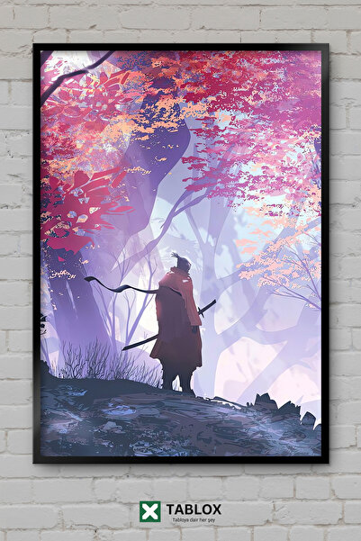 TABLOX Sekiro Game Samurai Souls Action Poster Frame Look Διακοσμητικός πίνακ...