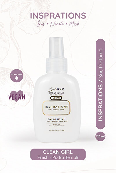 Soho N.Y.C. INSPRATIONS -İris – Neroli – Misk- Kokulu Saç Parfümü 125 ml -ALK...