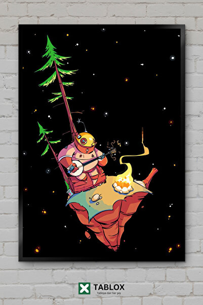 TABLOX Igra Outer Wilds Istraživanje svemira Naučna fantastika Dekorativni MD...
