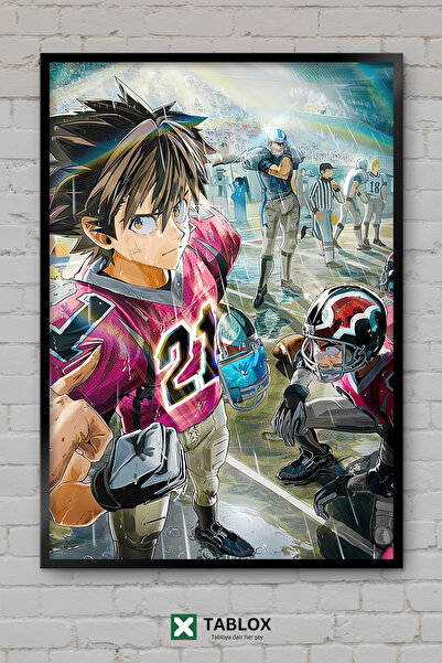 TABLOX Eyeshield 21 Anime Manga Αμερικανικό ποδόσφαιρο Ιαπωνικός χαρακτήρας μ...