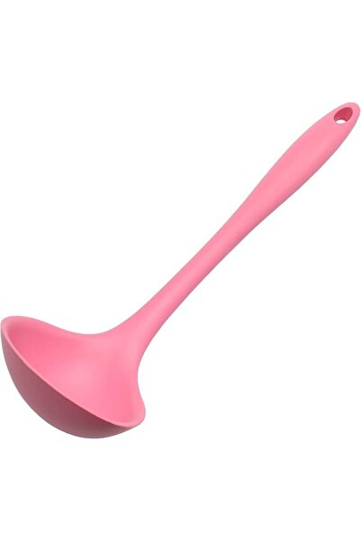 Chef Craft Premium Silicone Cooking Ladle, 11.25 inch, Pink