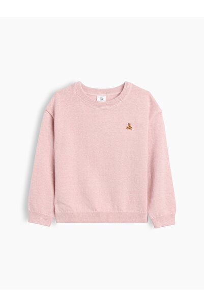 GAP Erkek Bebek Pembe Bisiklet Yaka Kazak