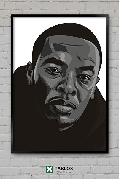 TABLOX Dr Dre Rapper Rapper Producător Hip Hop Portret Poster cu aspect de ra...