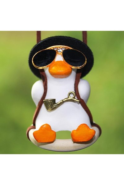 ASKIND Car Rearview Mirror Hanging Ornament,Cute Cartoon Straw Hat,School Bag...