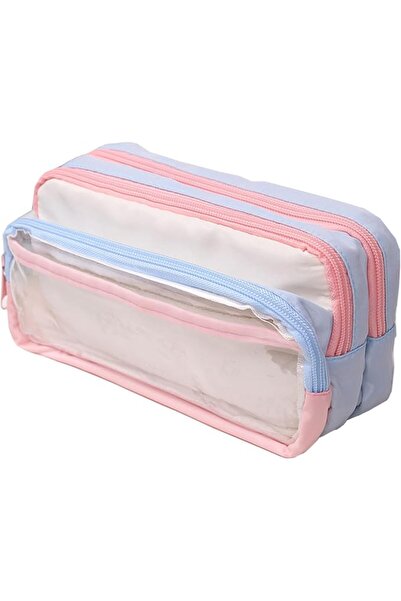 Qiccijoo Pencil Case Large Capacity Pencil Pouch Handheld Pen Bag Student Pen...