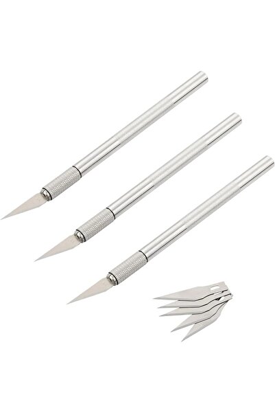 Lawazim Pro7 Precision Knife - 3 Piece - Hobby Craft Scalpel Exacto Model Art...