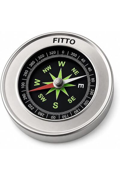 fitto أداة رسم بوصلة من الفولاذ المقاوم للصدأ مقاس 60 مم