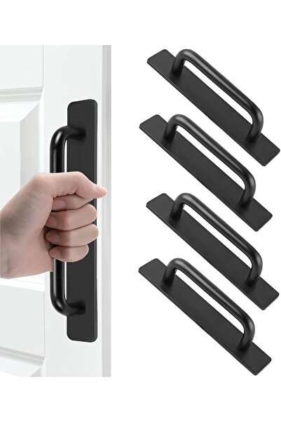 Arabest Adhesive Cabinet Handles,2 Pack Aluminum Alloy Self Stick Drawer Pull...