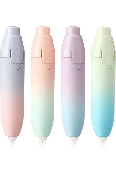 Arabest 4 Pcs Retractable Correction Tape,Aesthetic Gradient Color Refillable...
