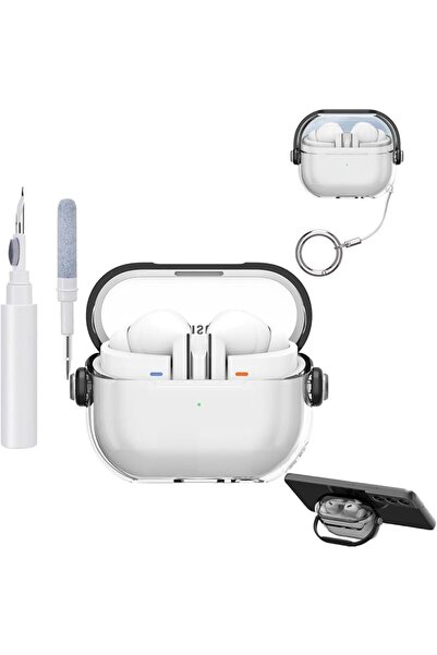 GENERAL Anti-Yellowing Clear Case for Samsung Galaxy Buds 3/Buds 3 Pro/Buds3 ...
