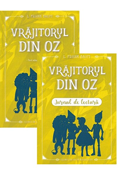 Kreativ Pachet: Vrajitorul din Oz + Jurnal de lectura - L. Frank Baum