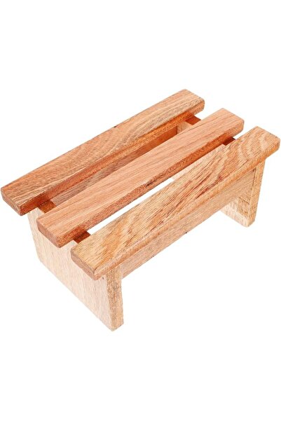 Generic Non-slip Wooden Footstool for Bathing and Sauna Multipurpose Footrest...