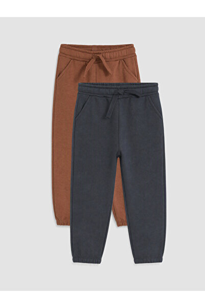 LC Waikiki Boys' Thick Jogger Sweatpants 2-Pack