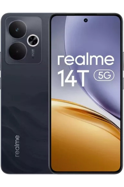 realme 14T 5G 256GB 8GB 6.67 " Dual SIM Negru Obsidian