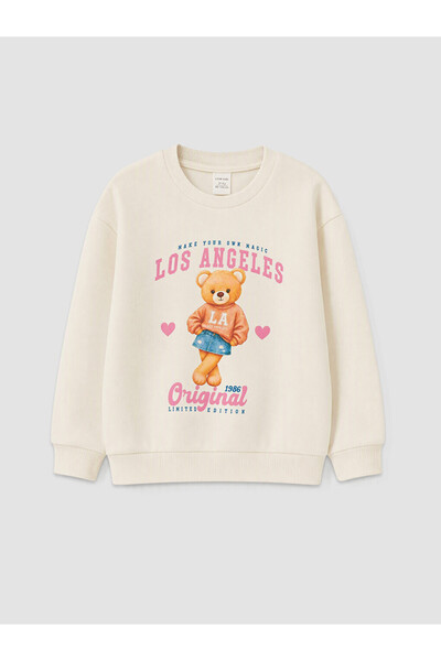 LC Waikiki Esvab • Modern & Distinctive Teddy Bear Printed Thick Sweatshirt f...