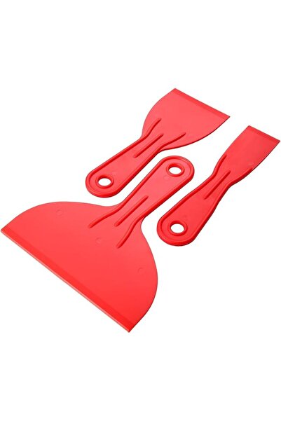 TERRIFI 3 Pcs Putty Knife,Flexible Plastic Paint Scraper Tool for Spackling,S...