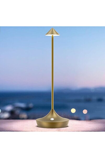 GENERAL Bravestorj 6000Mah Battery Wireless Led Table Lamp, Modern Aluminum D...