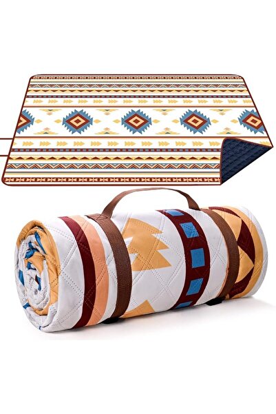 AZONEE Outdoor Picnic Blankets Waterproof, for The Beach, Camping Travelling ...