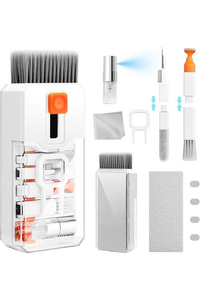 ordilend مجموعة تنظيف لوحة المفاتيح - منظف لوحة مفاتيح شامل، طقم تنظيف الكمبي...