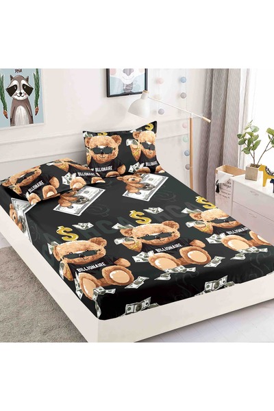 JOJO HOME Κάλυμμα στρώματος 180x200εκ. + 2 μαξιλαροθήκες 50x70εκ.