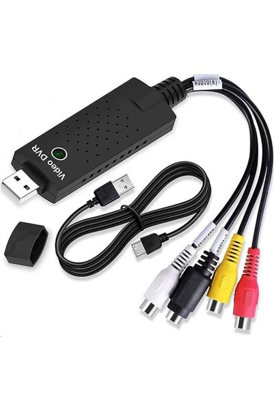 ELECDON محول صوت/فيديو USB 2.0، محول VHS إلى رقمي، بطاقة التقاط الفيديو، محول...