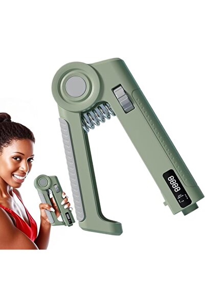 AZONEE Grip Strength Gauge, Hand Grip Dynamometer, Electronic Finger Grip Str...