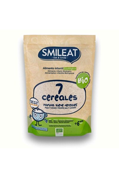 Smileat Cereale BIO cu 7 super-cereale, +6 luni