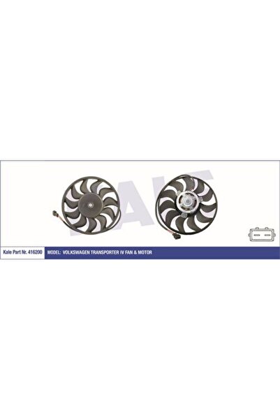 KALE 416200 Fan Motoru Küçük Olan 280W 282 mm Transporter T3 701959455AC