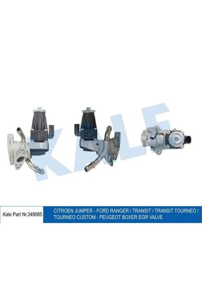 KALE 349085 EGR Vanası Transit V347 1114 V363 V362 14> Custom 12> 2.2 TDCi 155ps Ranger 12> Mazda Bt 50