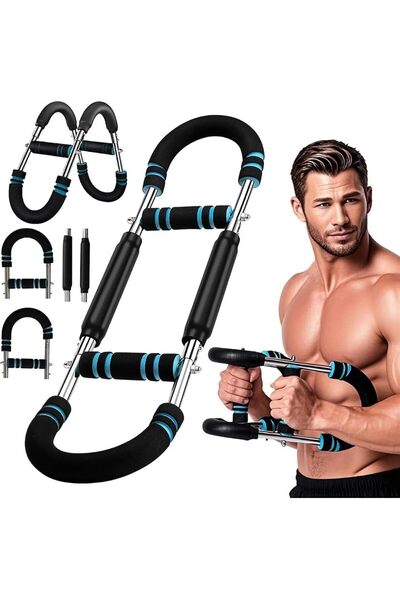 LeQQ Twister Arm Exerciser, 40-100lb Adjustable Forearm Strength Trainer, Che...